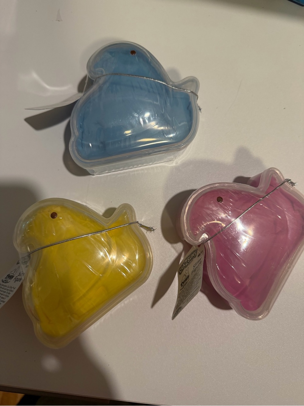 PEEPS CraZslimy  Scented Kids Bunny slime
 - Blue, Yellow, Pink